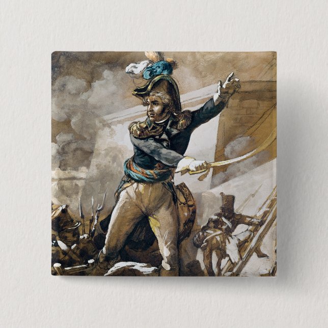 Jean Baptiste Kleber Button (Front)