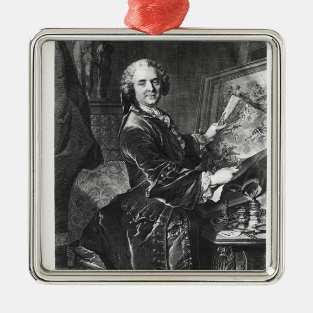 Jean Baptiste Masse Metal Ornament (Front)