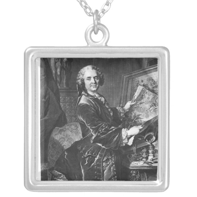 Jean Baptiste Masse Silver Plated Necklace (Front)