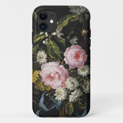Jean_Baptiste Monnoyer _ A Bouquet Of Chamomile iPhone 11 Case