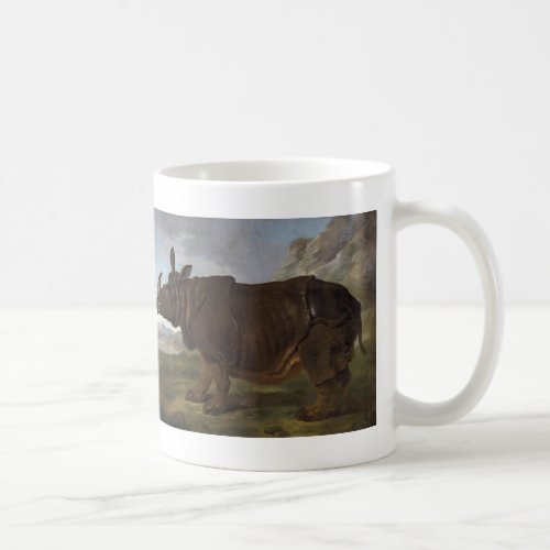 Jean_Baptiste Oudry Clara the Rhinoceros Coffee Mug