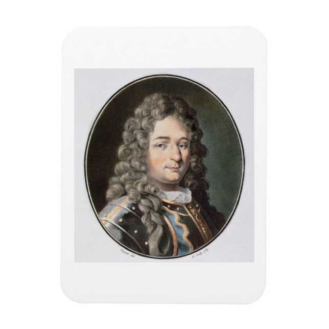 Jean Bart (1651-1702), 1789 (coloured engraving) ( Magnet (Vertical)