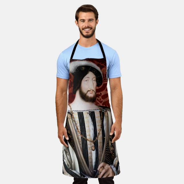 Jean Clouet - Francois I, King of France Apron (Worn)