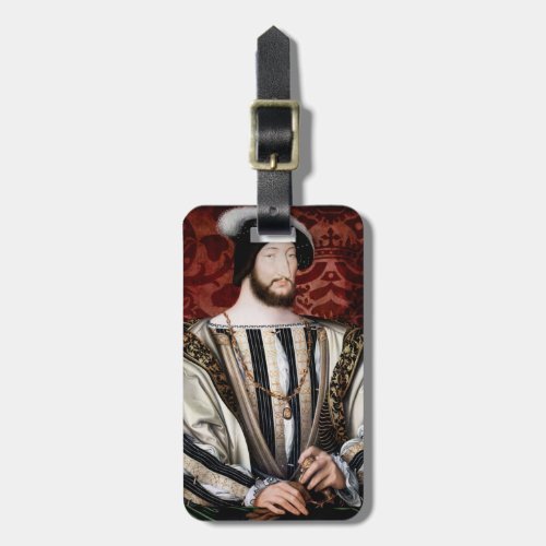 Jean Clouet _ Francois I King of France Luggage Tag
