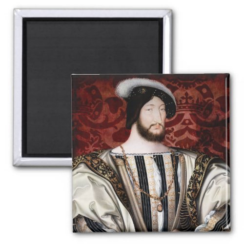 Jean Clouet _ Francois I King of France Magnet