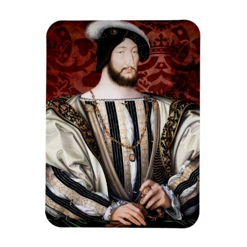 Jean Clouet _ Francois I King of France Magnet
