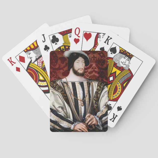 Jean Clouet - Francois I, King of France Poker Cards (Back)