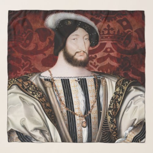 Jean Clouet _ Francois I King of France Scarf