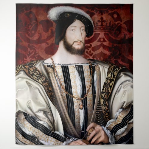 Jean Clouet _ Francois I King of France Tapestry