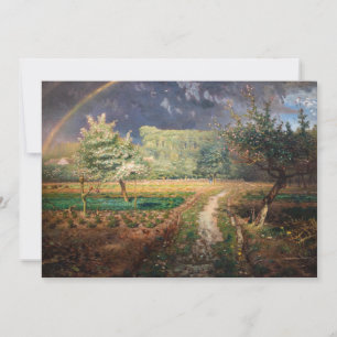 Jean-Francois Millet - Spring at Barbizon Invitation