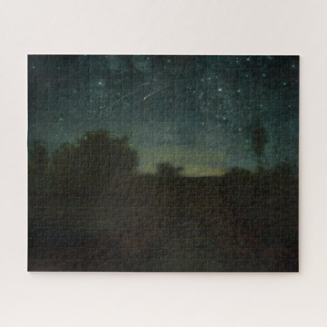 Jean-Francois Millet - Starry Night Jigsaw Puzzle (Horizontal)
