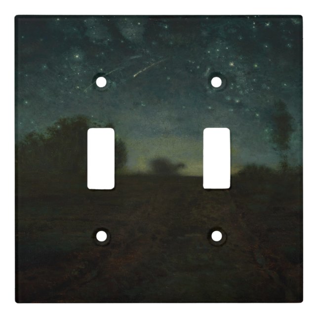 Jean-Francois Millet - Starry Night Light Switch Cover (Front)