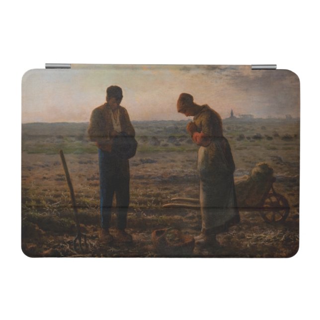Jean-Francois Millet - The Angelus iPad Mini Cover (Horizontal)