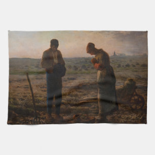 Jean-Francois Millet - The Angelus Kitchen Towel