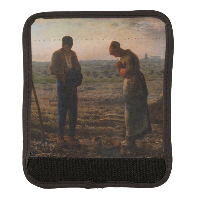 Jean-Francois Millet - The Angelus Luggage Handle Wrap (Front)