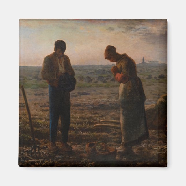 Jean-Francois Millet - The Angelus Magnet (Front)