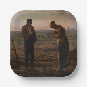 Jean-Francois Millet - The Angelus Paper Plates
