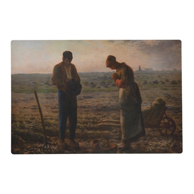 Jean-Francois Millet - The Angelus Placemat (Front)