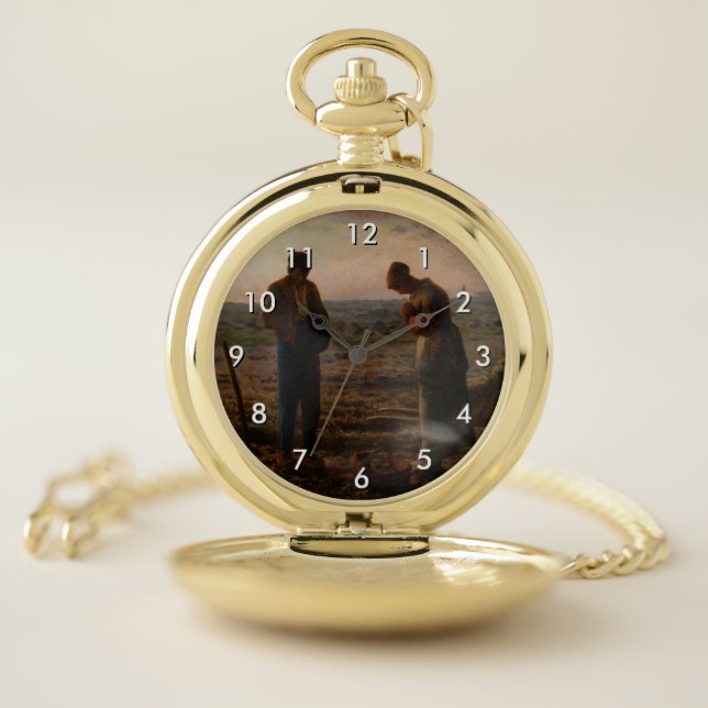 Jean-Francois Millet - The Angelus Pocket Watch (Inside)