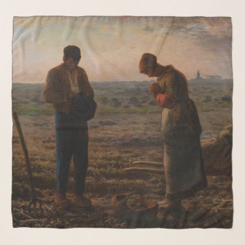 Jean_Francois Millet _ The Angelus Scarf