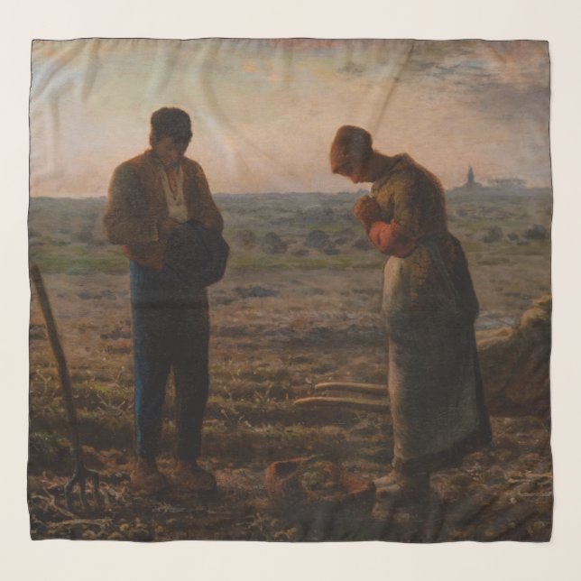 Jean-Francois Millet - The Angelus Scarf (Front)