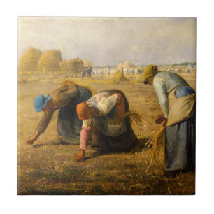 Jean-Francois Millet - The Gleaners Ceramic Tile
