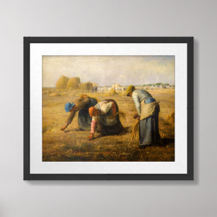 Jean-Francois Millet - The Gleaners Framed Art