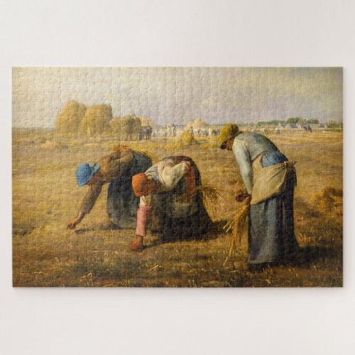 Jean_Francois Millet _ The Gleaners Jigsaw Puzzle
