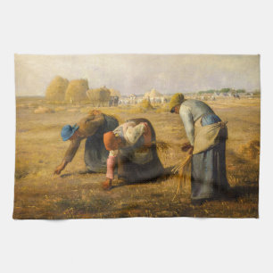 Jean-Francois Millet - The Gleaners Kitchen Towel