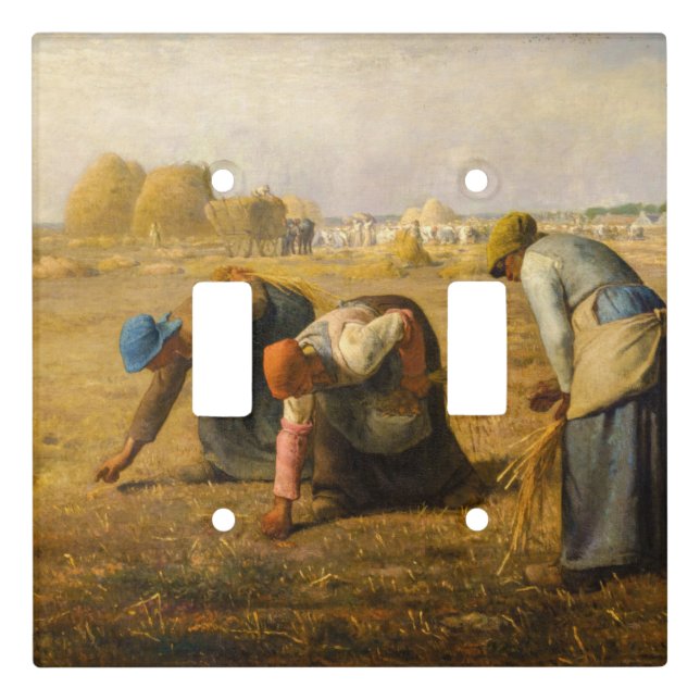 Jean-Francois Millet - The Gleaners Light Switch Cover (Front)