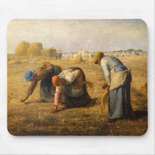 Jean_Francois Millet _ The Gleaners Mouse Pad