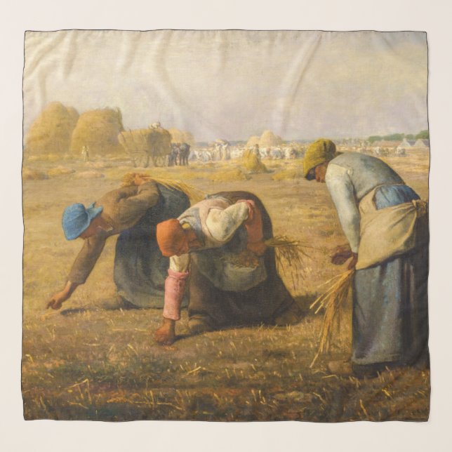 Jean-Francois Millet - The Gleaners Scarf (Front)