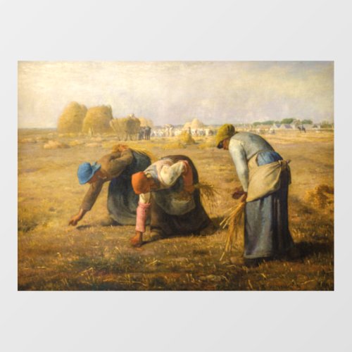 Jean_Francois Millet _ The Gleaners Wall Decal