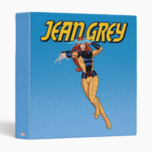 Jean Grey Character Pose 3 Ring Binder