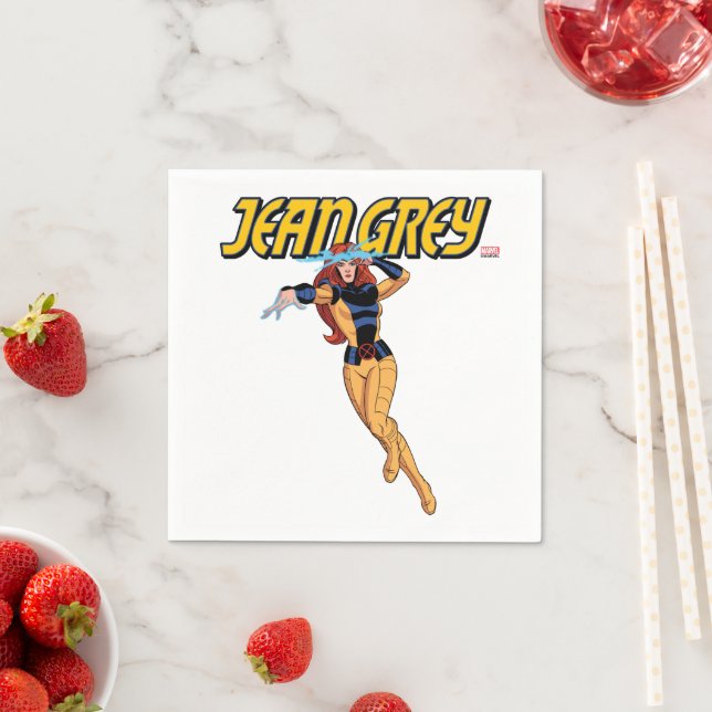 Jean Grey Character Pose Napkins (Insitu)