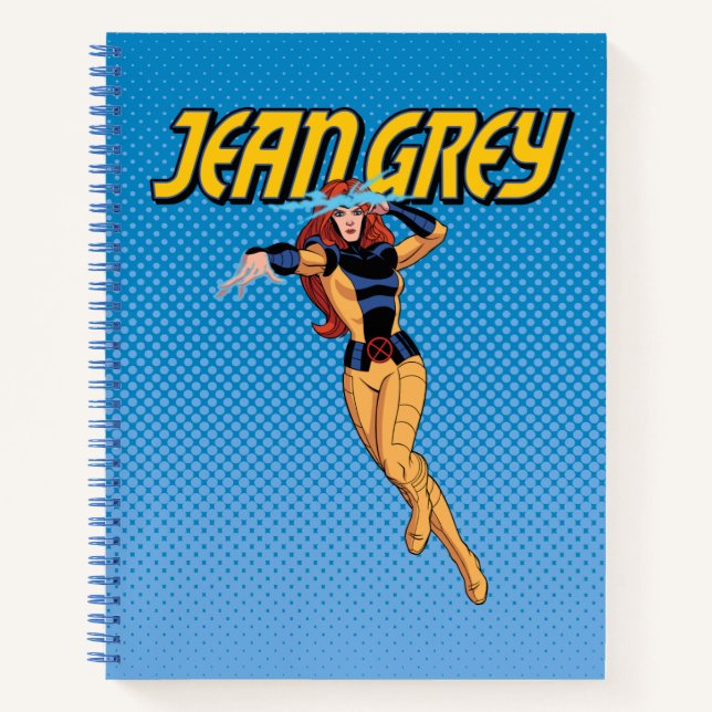 Jean Grey Character Pose Notebook (Front)