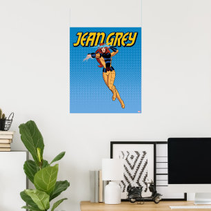 Jean Grey Character Pose Poster