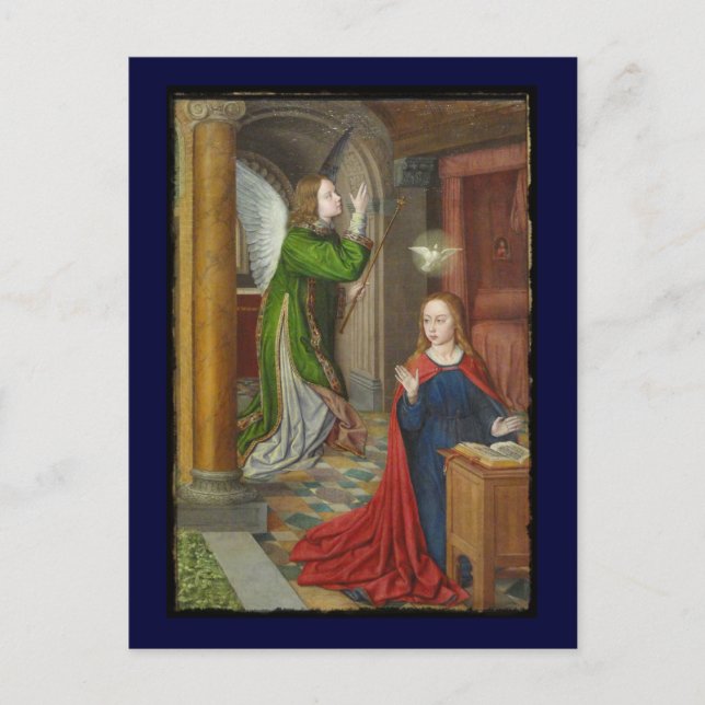 Jean Hey Annunciation Postcard (Front)