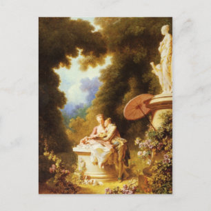 Jean-Honoré Fragonard Fine Art Postcard