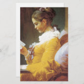Jean-Honore Fragonard The Reader (Front/Back)