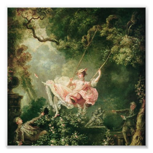 Jean_Honore Fragonard _ The Swing Photo Print