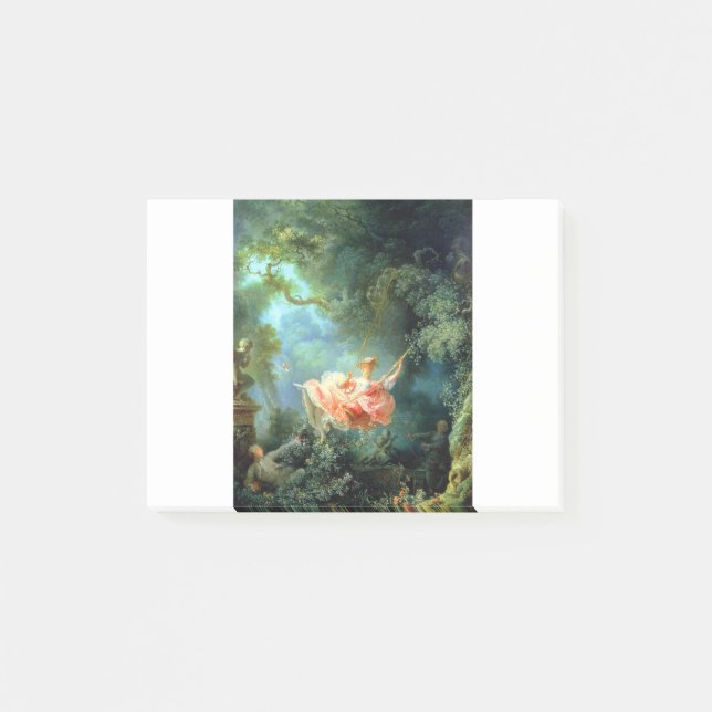 Jean Honore Fragonard The Swing Post-it Notes (Front)