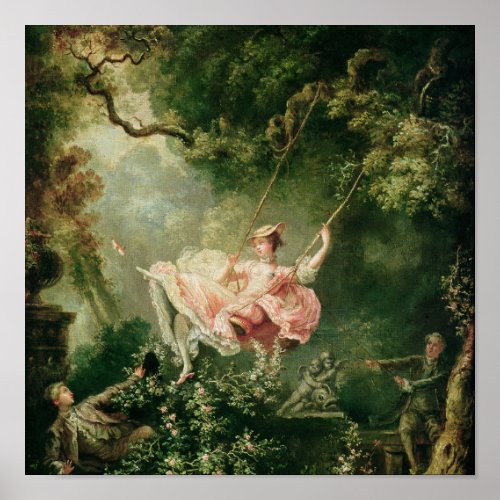 Jean_Honore Fragonard _ The Swing Poster