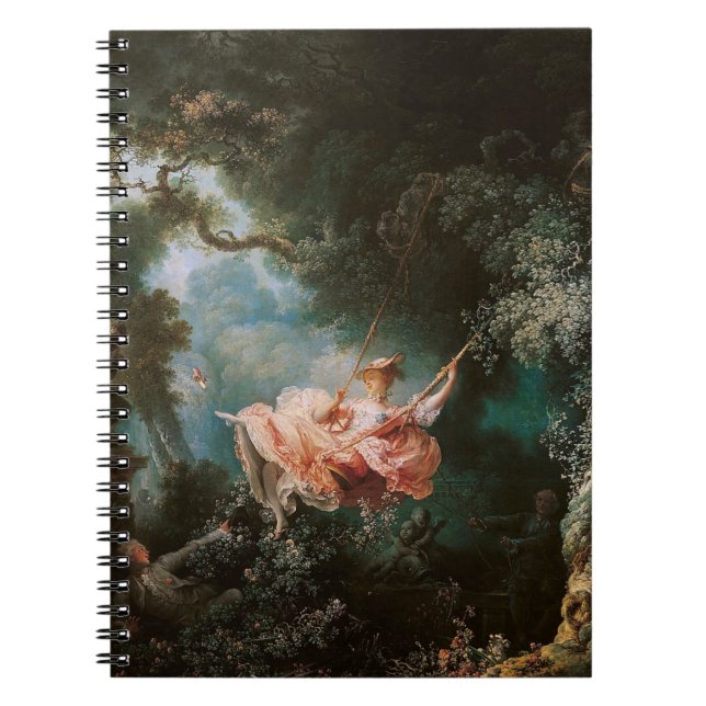 Jean-Honoré Fragonard's The Swing Notebook (Front)