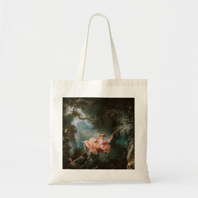 Jean-Honoré Fragonard's The Swing Tote Bag (Front)