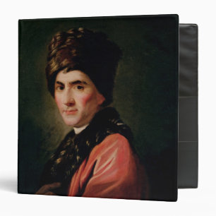 Jean Jacques Rousseau 3 Ring Binder