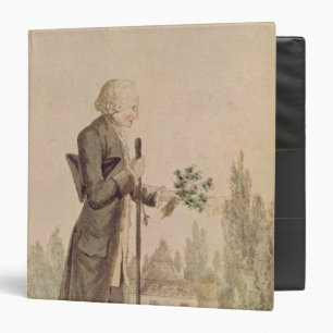 Jean-Jacques Rousseau  Gathering Herbs Binder
