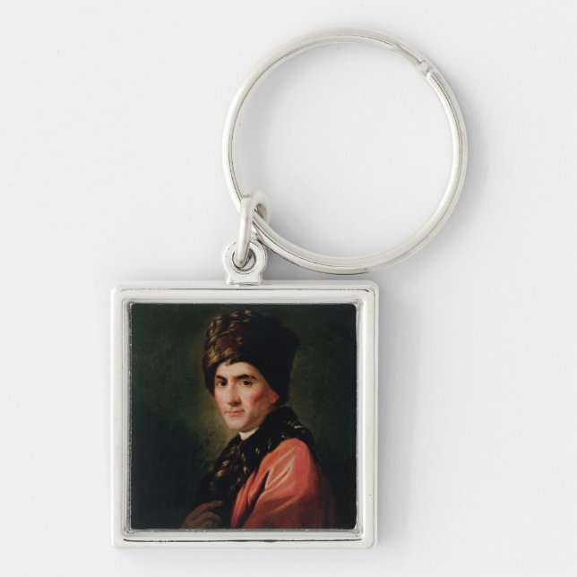 Jean Jacques Rousseau Keychain (Front)
