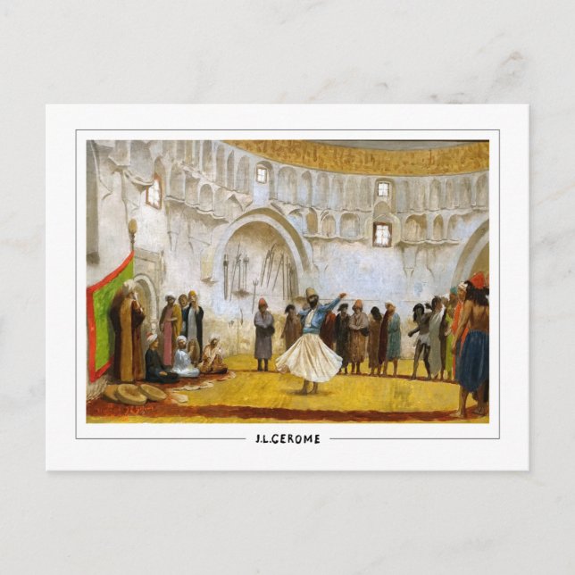 Jean-Léon Gérôme #126 - Fine Art Postcard (Front)