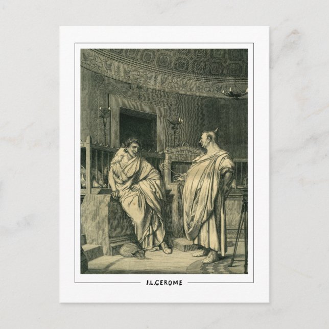 Jean-Léon Gérôme #167 - Fine Art Postcard (Front)